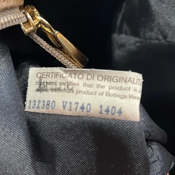 SOLD❤️ BOTTEGA VENETA Lambskin Leather Tote Shoulder Bag Taupe Brown Tan - Picture 15 of 16